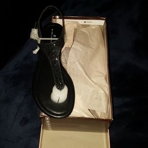 Bandolino Kyrie black sandals size 8.5